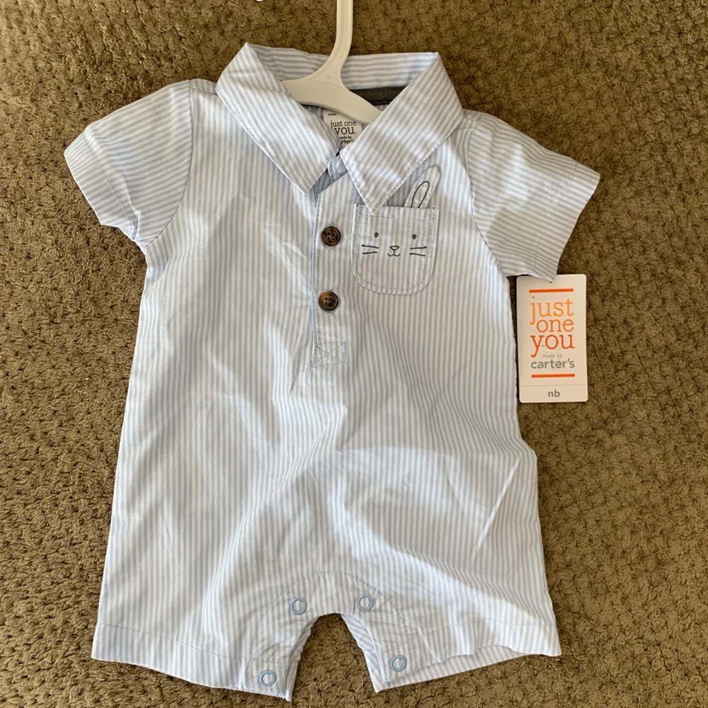 Newborn Boy Romper